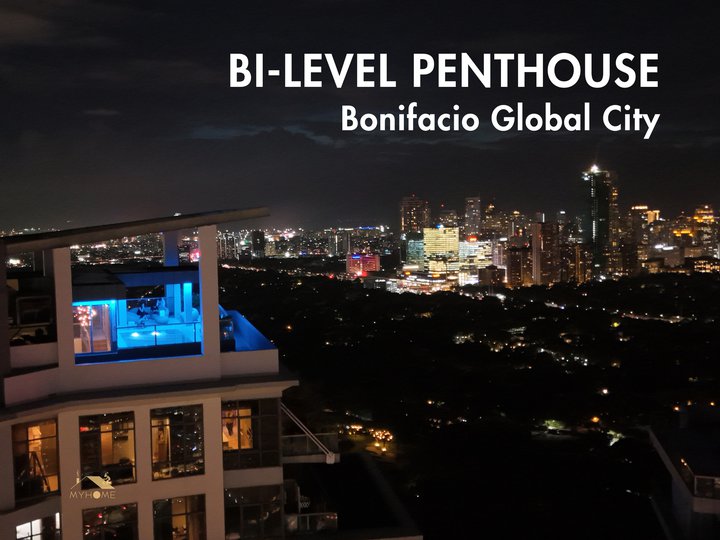 Bellagio, Bonifacio Global City - Penthouse for SALE!  Bi-level  w/ Private Pool and Deck