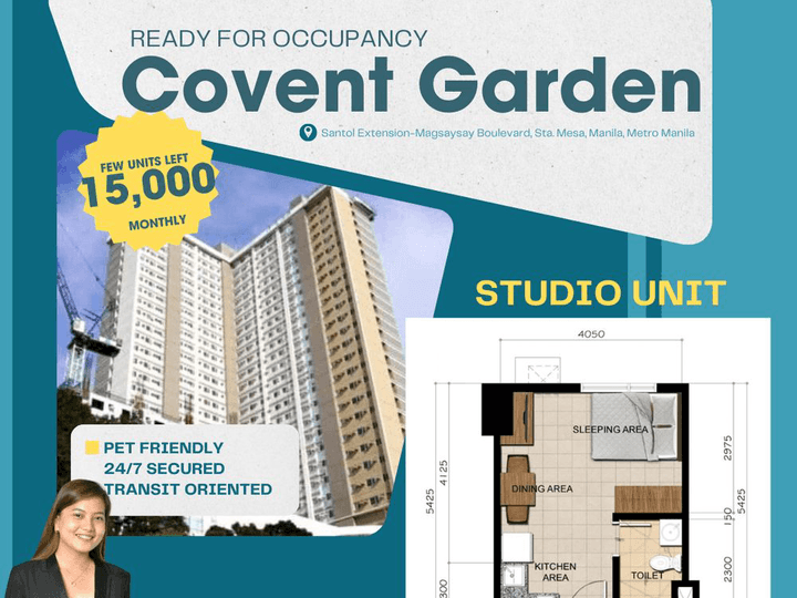 CONDO NEAR UNIVERSITY BELT! RENT TO OWN | READY FOR MOVE IN!