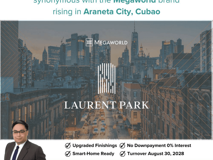 Pre-selling 42.00 sqm 1-bedroom Condo For Sale in QC Laurent Park