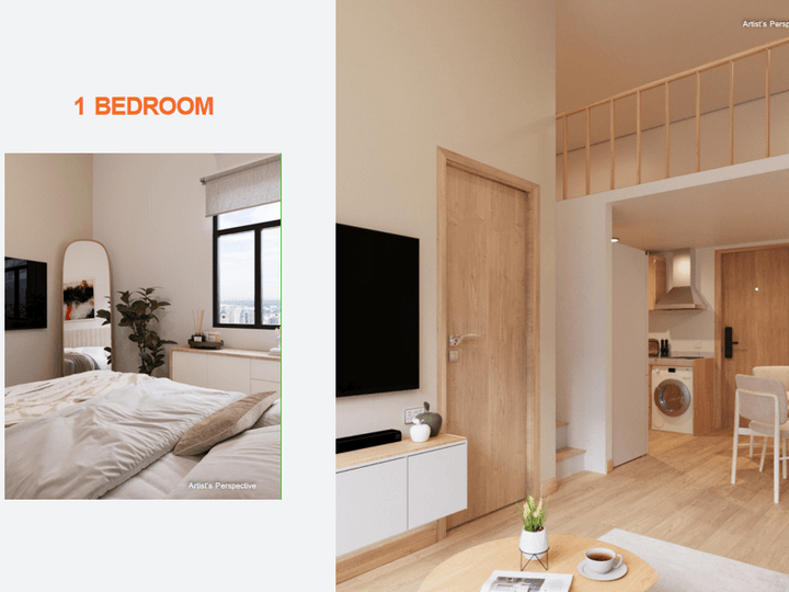 Elevation-enhanced 38.19 sqm 1-bedroom Apartment at Lykke Kondo by PH1 World Developer in Pasig City
