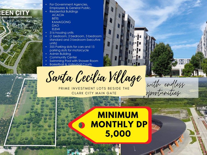 Residential Lot For Sale in Near New Clark City Capas Tarlac