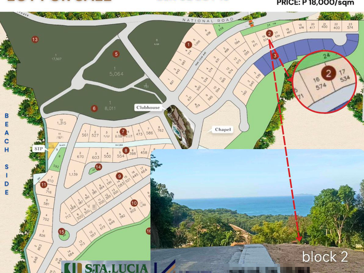 Beach Lot for Sale El Sitio Nativo, Nasugbu, Batangas