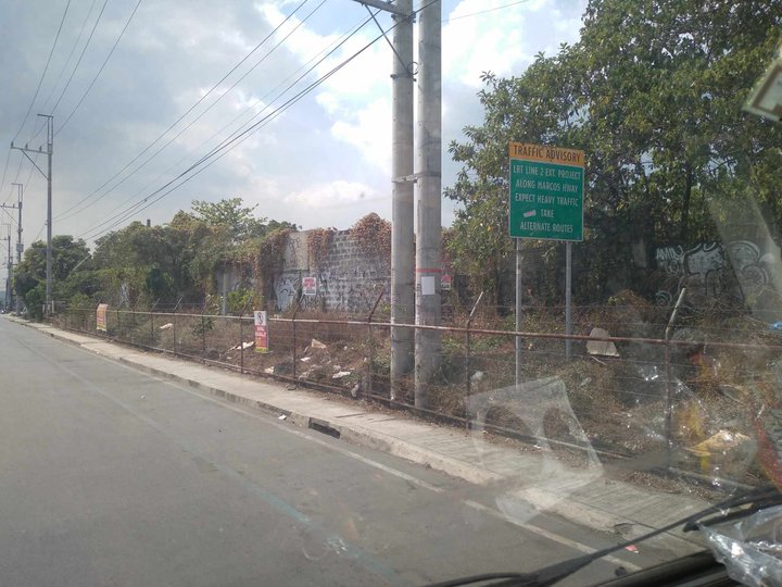 9,599 sqm - COMMERCIAL Lot FOR SALE along Marcos Highway Antipolo