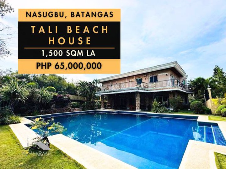 Tali Beach, Nasubgu Batangas  Beach House and Lot Resort for Sale