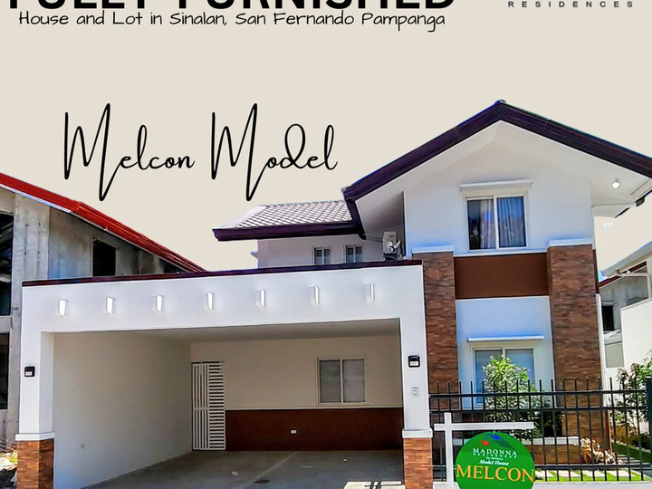 fully furnished house and lot 4BR  3TB