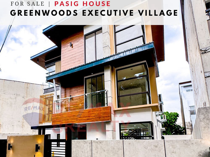 For Sale Pasig House in Greenwoods Executive Village, Pasig 5 Bedroom