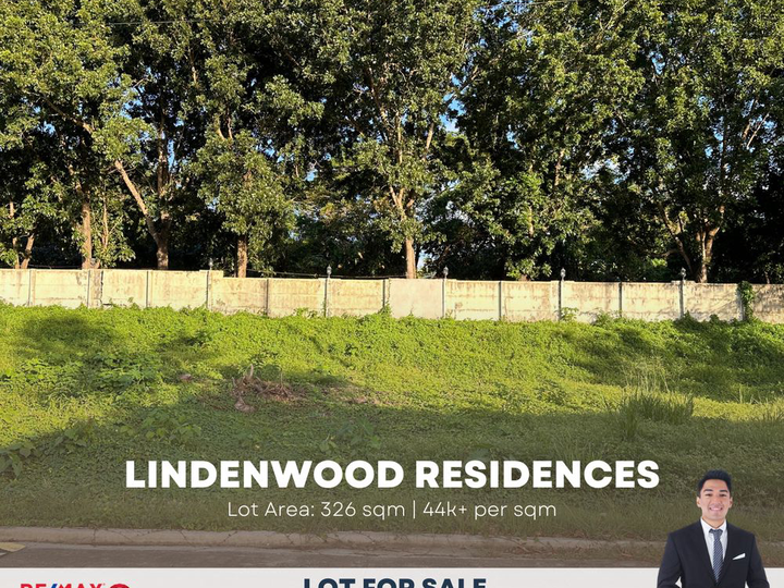 326 SQM Lot For Sale in Lindenwood Residences Muntinlupa