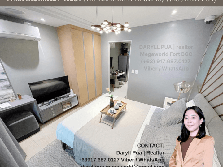 1-Bedroom Condo Unit in Park Mckinley West, BGC The Fort Bonifacio