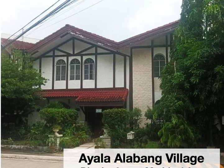 House for Sale in Ayala Alabang Village Muntinlupa City