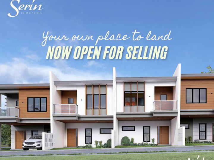 3-bedroom  Pre-selling Townhouse For Sale in  SERIN TERRACES Tagaytay by Avida Land