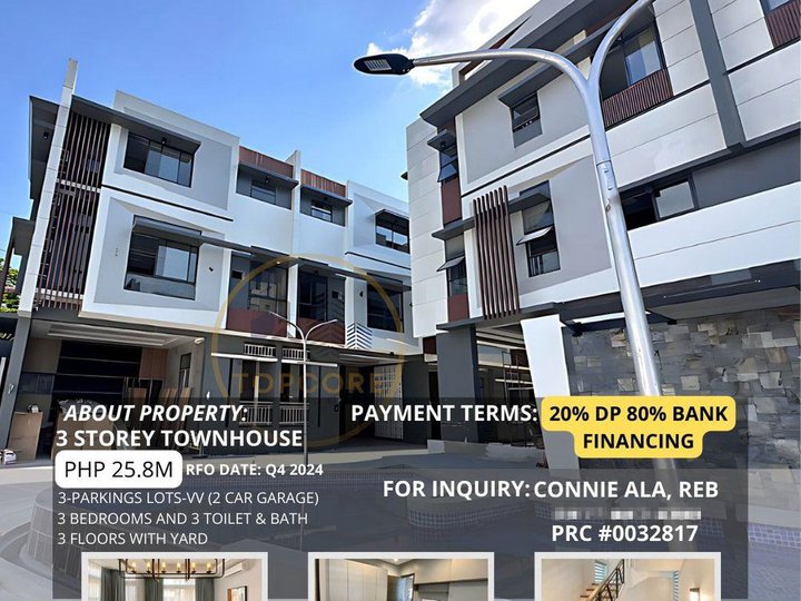 3 Storey Townhouse For Sale in Quezon City | Pugad Lawin 2