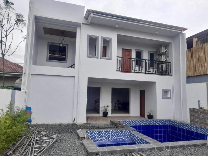 Newly Built 2 Storey Residential with Pool and Bahay Kubo