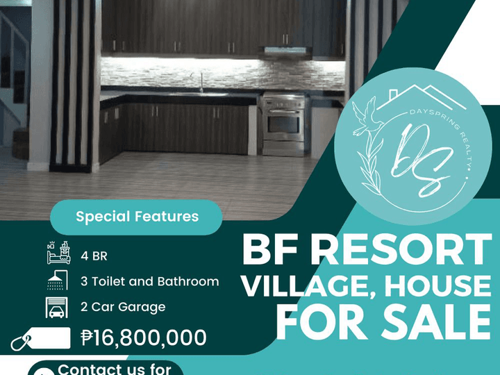 House for Sale in BF Resort Village at 16.8M