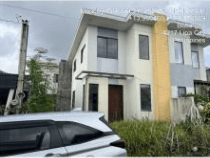 Foreclosed 2-bedroom Single Attached House For Sale in Lipa Batangas