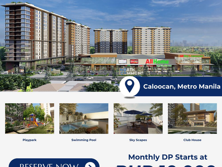 23.76 sqm Studio Condo For Sale in Caloocan Metro Manila