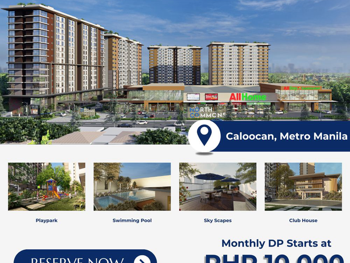 Preselling 23.76 sqm Studio Condo For Sale in Caloocan Metro Manila