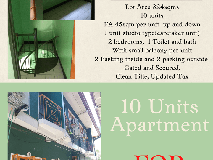 10 units Apartment for Sale