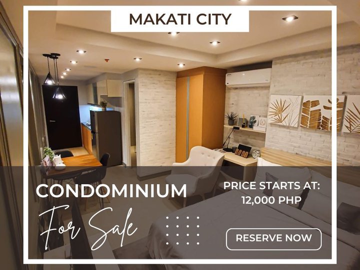 24.00 sqm Studio Condo For Sale in Makati Metro Manila