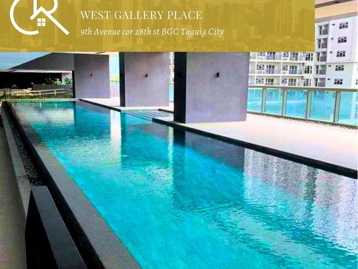 Lease 2Bedroom -2BR Furnished Condo at West Gallery Place, BGC. Taguig