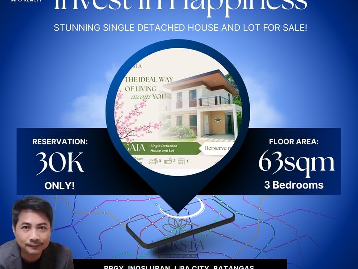 Invest in Happiness: Stunning Single Detached House and Lot for Sale!