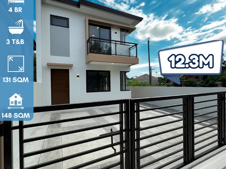 4-bedroom Single Attached House For Sale in Las Pinas