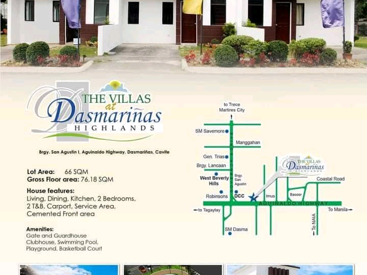 Complete 2-bedroom Townhouse in Dasmarinas Cavite