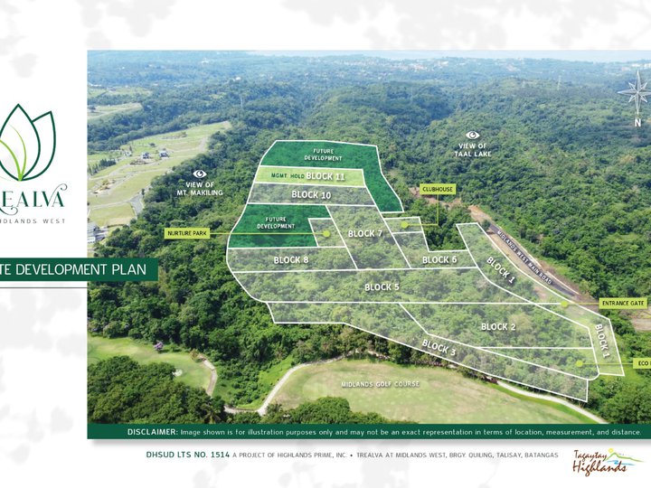 Pre-selling residential lot For Sale in Tagaytay Highlands, Cavite.