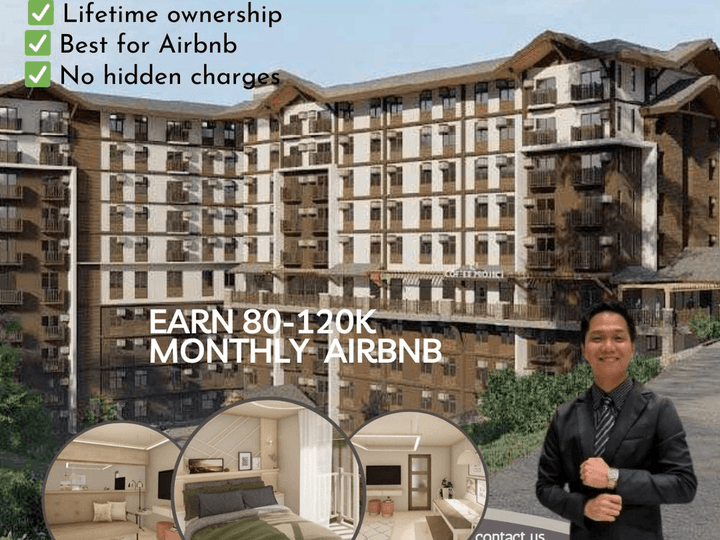 Best condotel investment can earn 80-120k monthly thru Airbnb