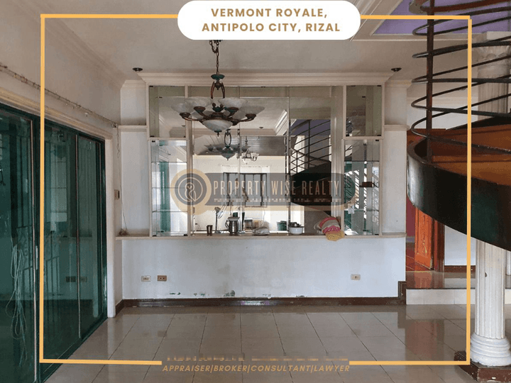 Corner House for Rent at Vermont Royale, Antipolo City