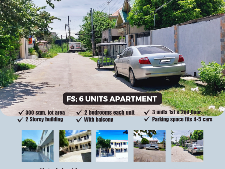 FS; 6doors income-generating Apartment @City of San Fernando Pampanga