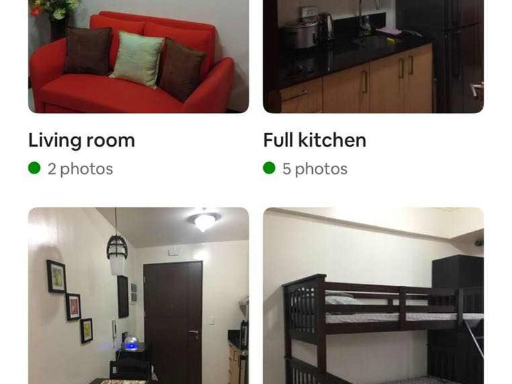 Pre-owned 24sq.m.1BR residential condo for sale in cubao Q.C.