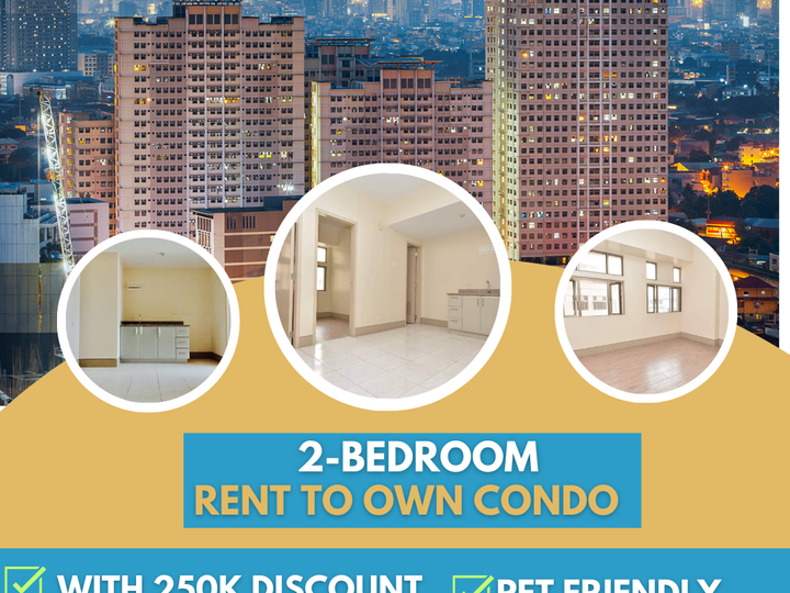 2Bedroom Rent to own condo San Juan City/Quezon City nr. Cubao,Ortigas