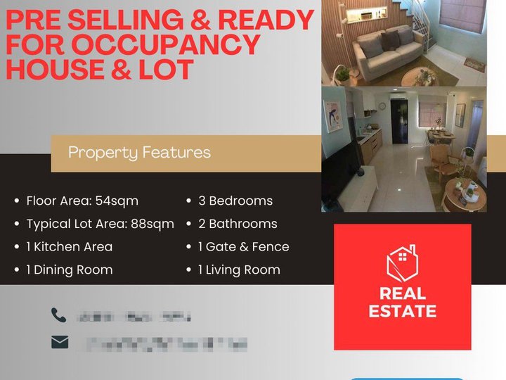 Pre-selling and RFO Homes