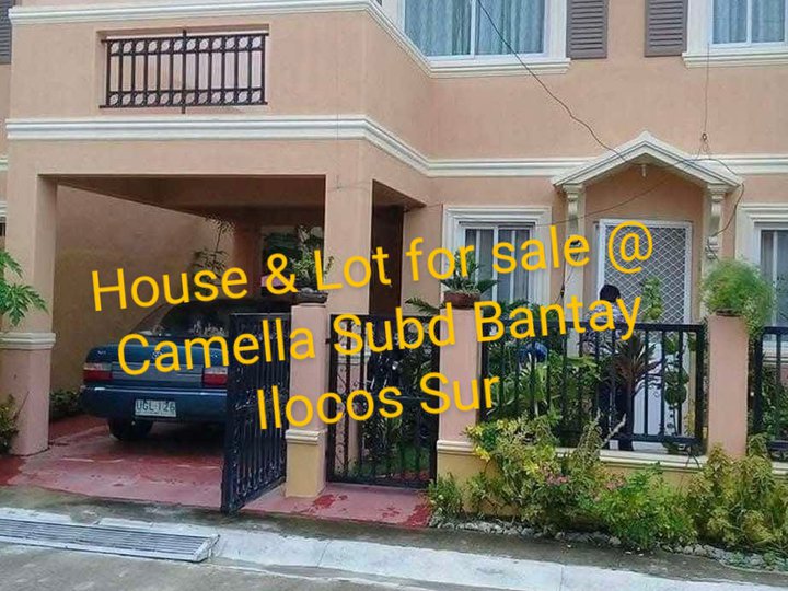 House and lot for sale at Camella Subdivision Brgy Mura Bantay Ilocos Sur