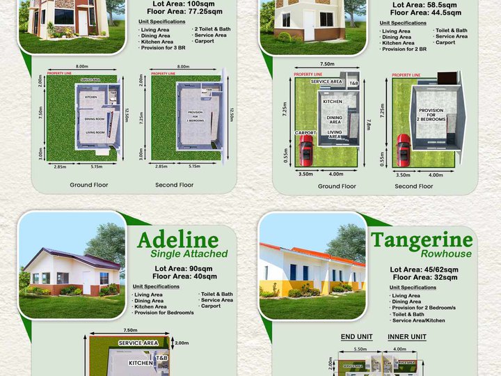 3-bedroom Single Attached House For Sale in San Jose Batangas