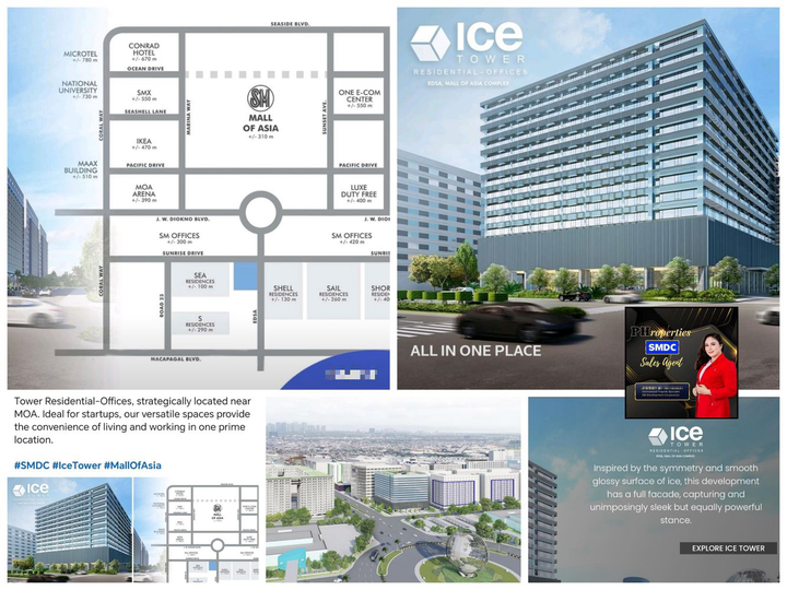 SMDC ICE Office Condo For Sale in Manila Bay Pasay PERFECT FOR CLINICS or back office REANTAL