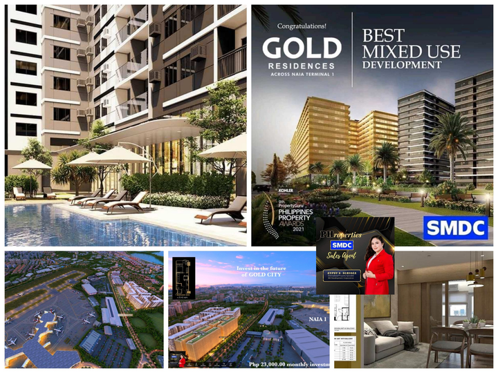 18k/mo @Gold City Residential-Office Mixed used development NAIA 1