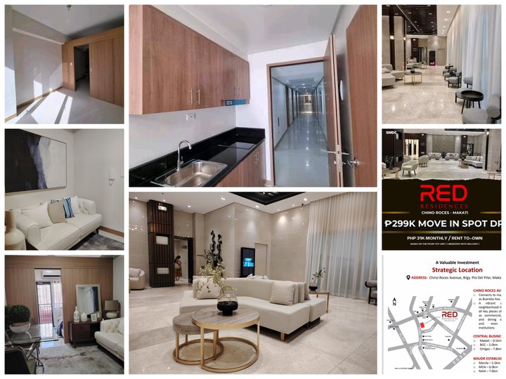 Ready For Occupancy in Makati 1-bedroom Residential Condo For Sale in Makati