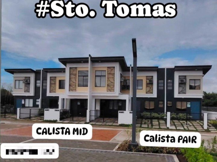 CALISTA MID - Townhouse Unit For Sale in Sto  Batangas