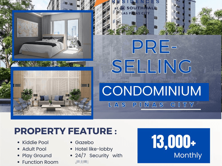 Affordable Pre-selling Condominium in Las Pinas City, Metro Manila Philippines