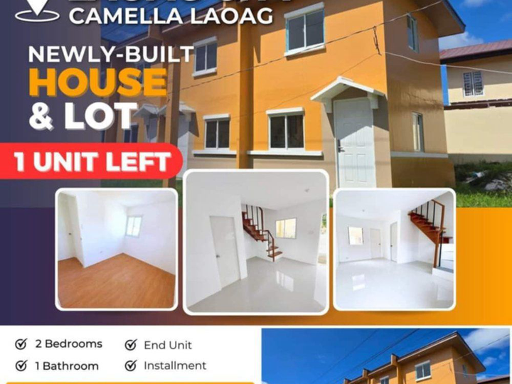 Ready For Occupancy 2-bedroom Townhouse For Sale in Laoag Ilocos Norte pay only 85,540 DP TO MOVE IN