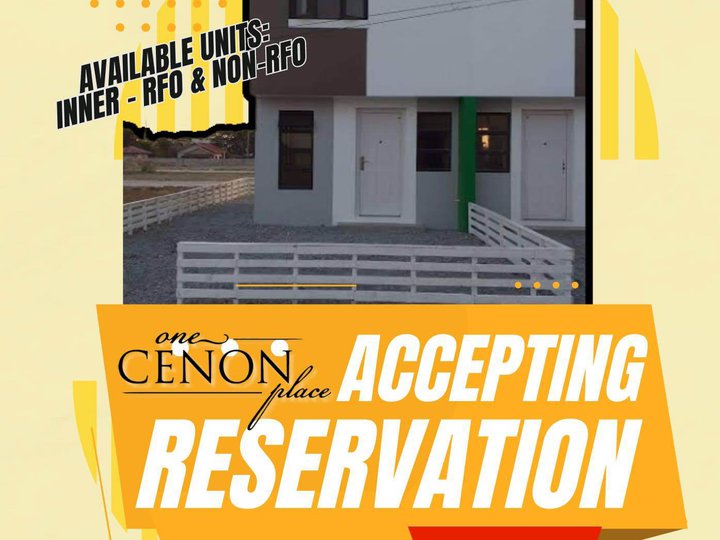One Cenon Place 2-bedroom Townhouse For Sale in Tanza Cavite
