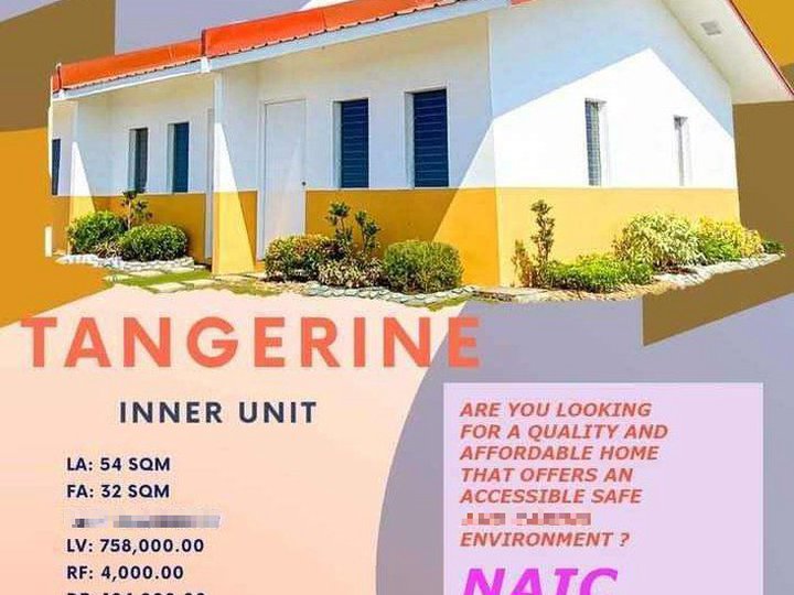 1-bedroom Rowhouse For Sale in Naic Cavite