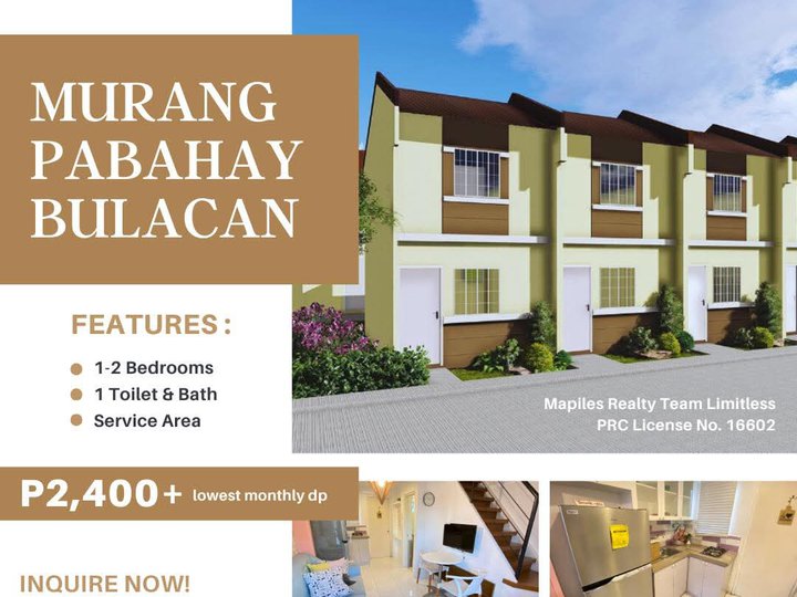 2-bedroom Townhouse For Sale in Santa Maria Bulacan