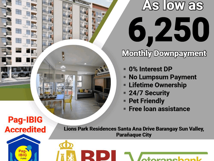 Pre selling Condominium near SM Bicutan