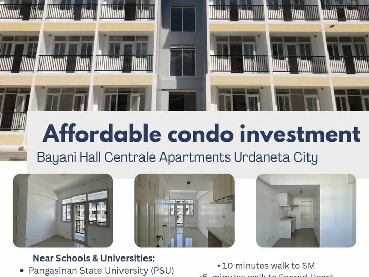 Condominium for sale in Urdaneta (BAYANI HALL URDANETA)