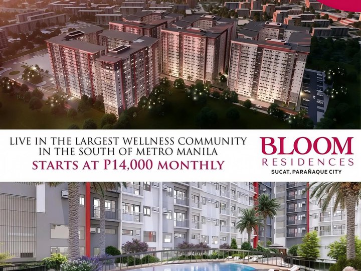 For sale 2-bedroom Condo Apartment For Sale in Bloom Sucat Paranaque