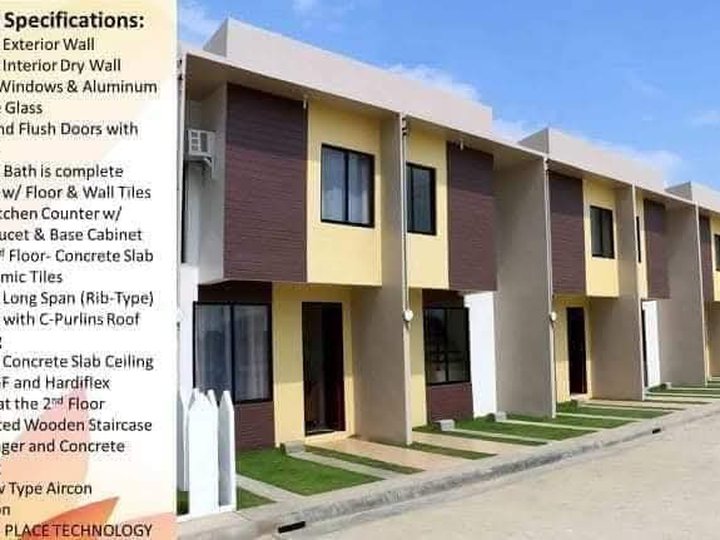 Ready For Occupancy 2-bedroom Townhouse For Sale in Lapu Lapu Cebu