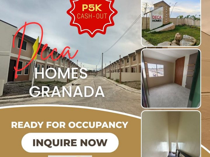 P5k Cash-out Only Ready for Occupancy Unit after 2-3 months - Deca Homes Granada Bacolod. INVEST NOW