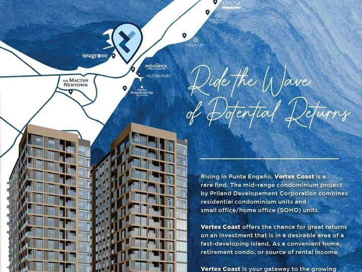 Ready For Occupancy 51.00 sqm 1-bedroom Residential Condo For Sale in Lapu Lapu Cebu